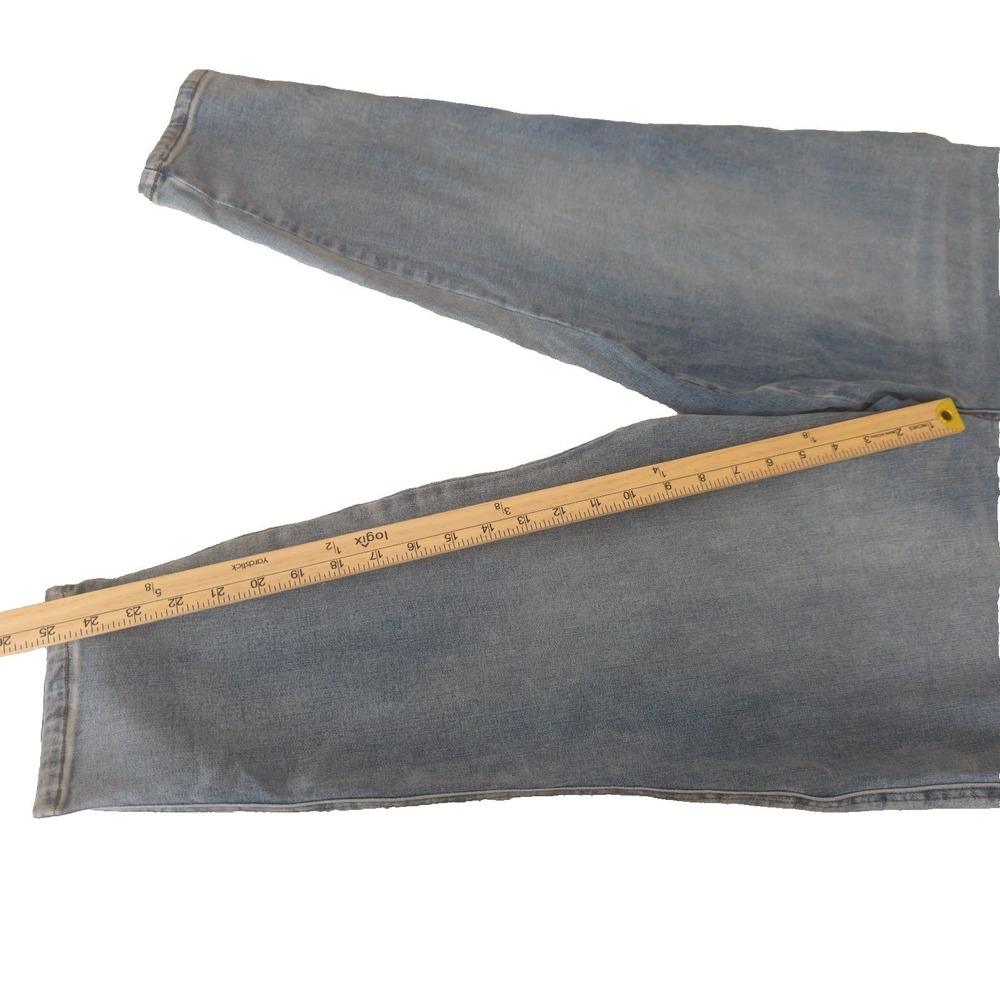 SPANX Jeans 3X Petite Ankle Skinny Pull On Light Wash Stretch Denim NWT Y2K - Picture 10 of 13